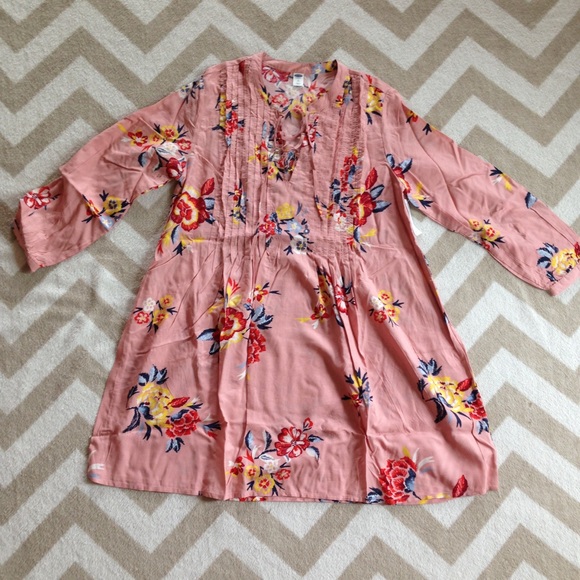 NWT Lace-up Swing Dress - Picture 2 of 4